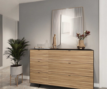 Modern Entrance Cabinet-ID:112294917