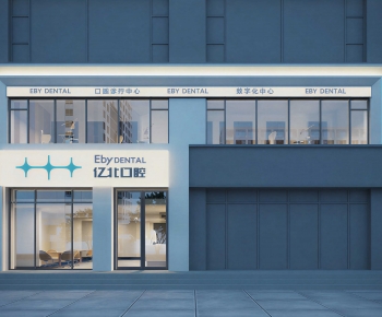 Modern Facade Element-ID:627379897