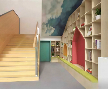 Modern Children's Reading Room-ID:287449444