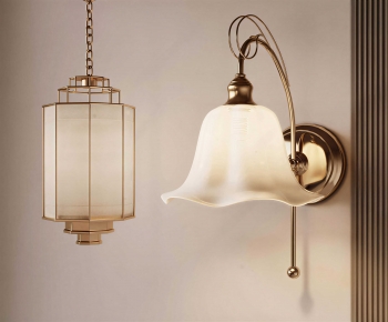 New Chinese Style Wall Lamp-ID:470621112