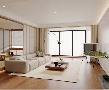 Japanese Style A Living Room-ID:932965041