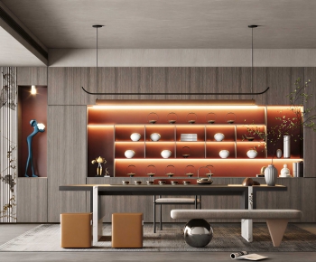 New Chinese Style Tea House-ID:813677071