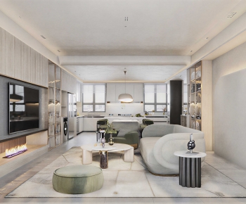 Modern A Living Room-ID:161170968