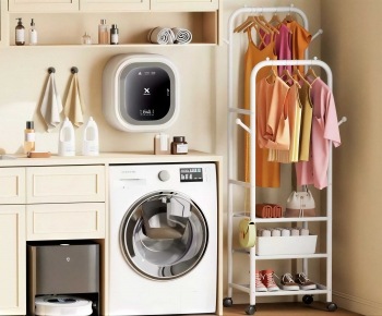 Modern Laundry Cabinet-ID:298002962
