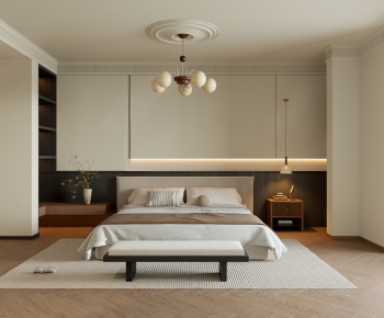 French Style Bedroom-ID:396858932