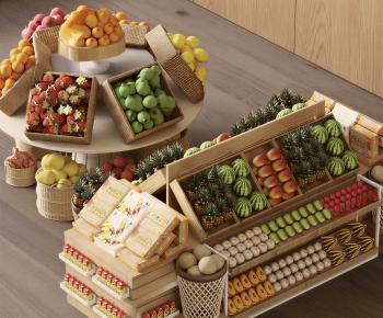 Modern Supermarket Shelf-ID:785414937