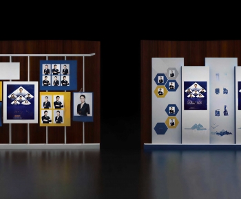 Modern Exhibition Hall-ID:490340953