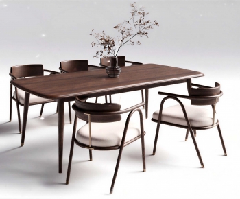 Modern Dining Table And Chairs-ID:279310946
