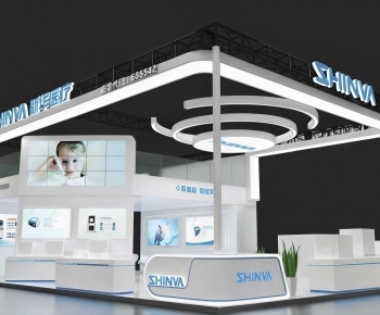 Modern Exhibition Hall-ID:544559962