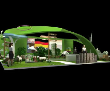 Modern Exhibition Hall-ID:903105024