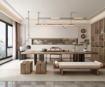 New Chinese Style Tea House-ID:650906095