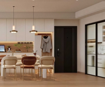 Modern Dining Room-ID:464050824