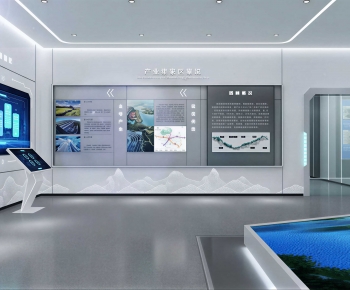 Modern Exhibition Hall-ID:851114032