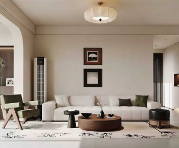 Modern A Living Room-ID:967849978