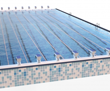 Modern Swimming Pool-ID:872937925