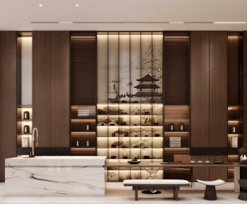 New Chinese Style Dining Room-ID:243516923