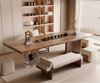 New Chinese Style Tea Tables And Chairs-ID:426330615