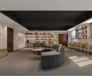 Modern Bookstore Book Bar-ID:359390022