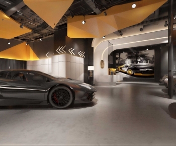 Modern Exhibition Hall-ID:863188034