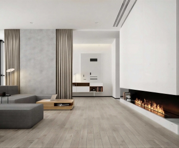 Modern A Living Room-ID:908905037