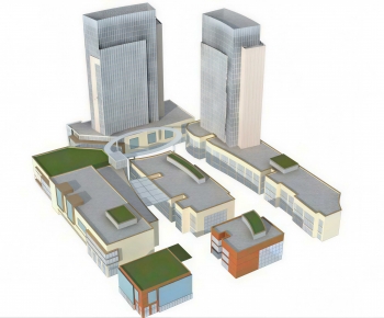 Modern Appearance Of Commercial Building-ID:343749056