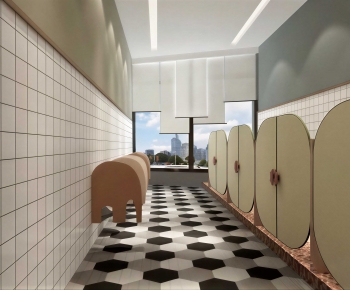 Modern Children's Restroom-ID:925656082