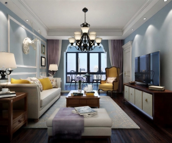 American Style A Living Room-ID:211853981