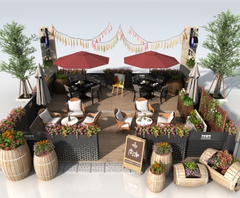 Modern Leisure Table And Chair-ID:276022914