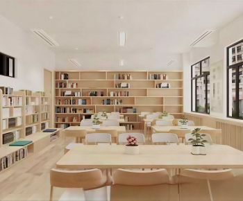 Modern Bookstore Book Bar-ID:883162983
