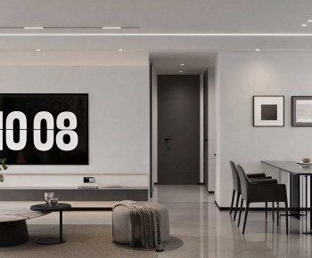 Modern A Living Room-ID:241275074