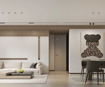 Modern A Living Room-ID:175299888