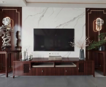 New Chinese Style TV Cabinet-ID:285645011