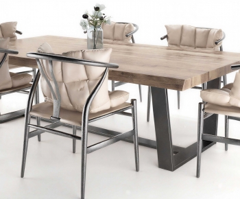 Modern Dining Table And Chairs-ID:927870991