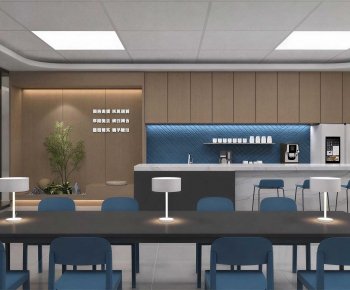 Modern Office Tea Room-ID:166203989