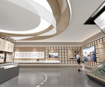 Modern Office Reception Desk-ID:102061033