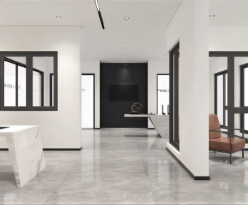 Modern Exhibition Hall-ID:727840905