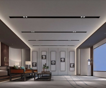 New Chinese Style Audiovisual Room-ID:885699993