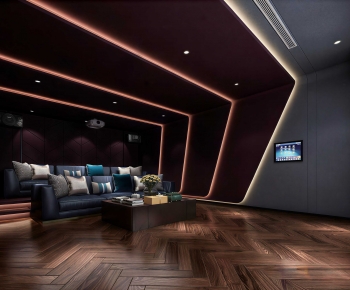 Modern Audiovisual Room-ID:998775014