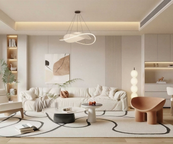 Modern A Living Room-ID:852226976