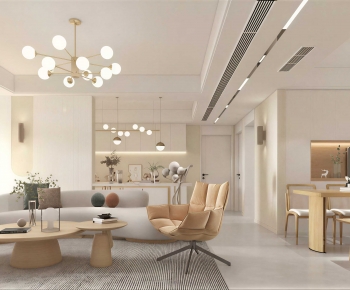 Modern A Living Room-ID:536488066