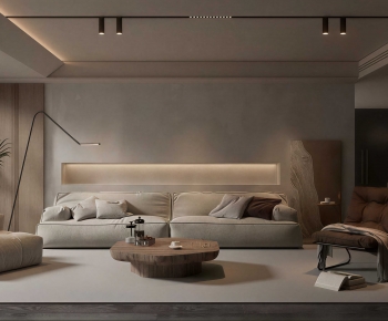 Wabi-sabi Style A Living Room-ID:157871962