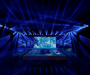 Modern Exhibition Hall-ID:790090084