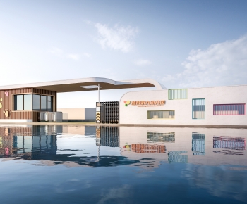 Modern School Building-ID:359632979