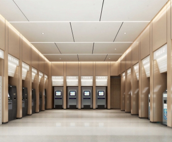 Modern Office Reception Desk-ID:377039976