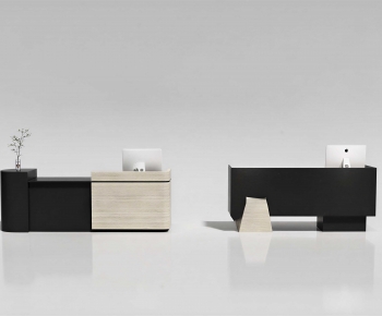 Modern Reception Desk-ID:822093964