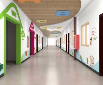 Modern Children's Kindergarten-ID:101881033