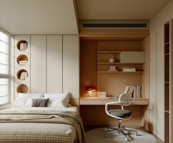 现代榻榻米儿童房-3207246