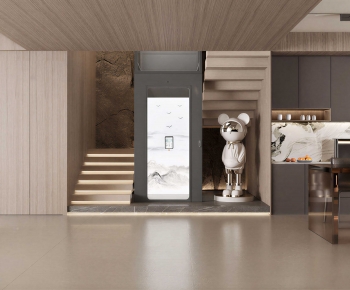 Modern Stairwell-ID:795701039