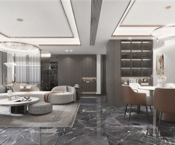 Modern A Living Room-ID:985893019