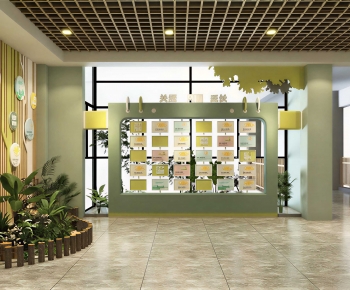 Modern Exhibition Hall-ID:708755029